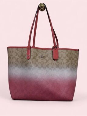 Coach Ombre Signature Reversible Tote